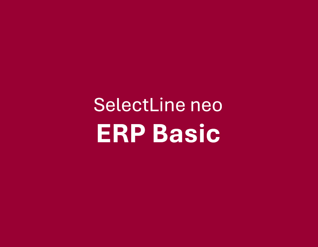SelectLine neo ERP Basic.